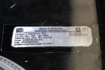 2021 Chevrolet Corvette Stingray 2LT