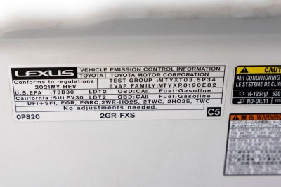 2021 Lexus RX 450h