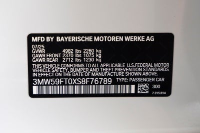 2025 BMW 340i M340i