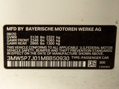 2021 BMW 330e 330e iPerformance