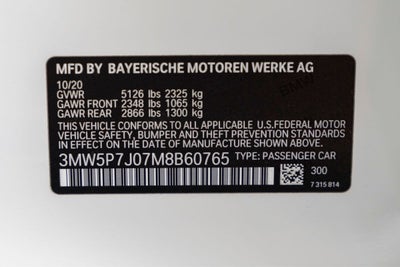 2021 BMW 330e 330e iPerformance
