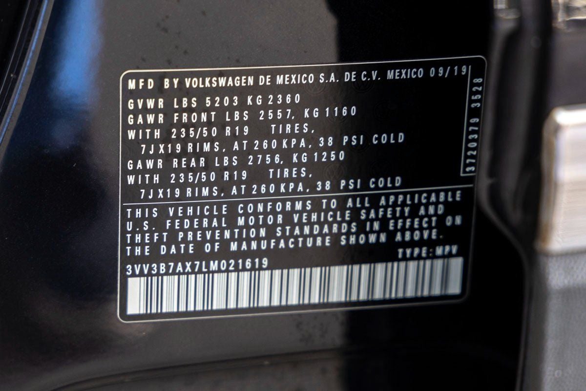 2020 Volkswagen Tiguan 2.0T SEL