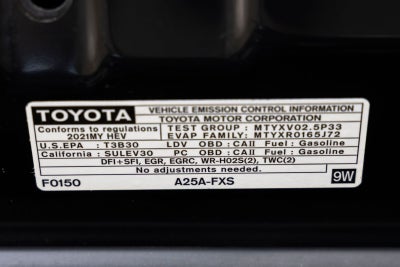 2021 Toyota Camry Hybrid XSE
