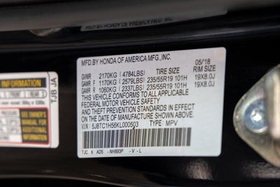 2019 Acura RDX Technology Package