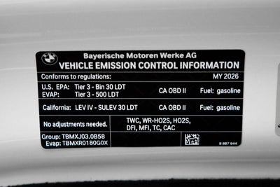 2026 BMW X5 sDrive40i