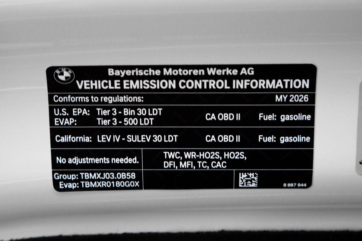 2026 BMW X5 sDrive40i