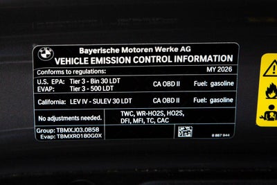 2026 BMW X5 sDrive40i