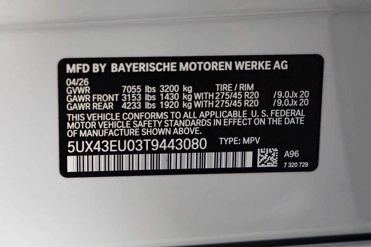 2026 BMW X5 sDrive40i