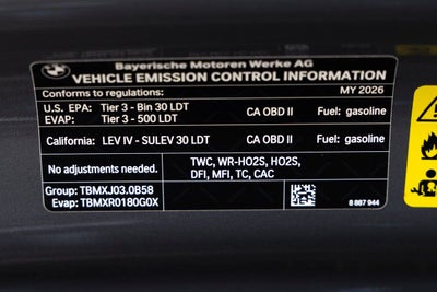 2026 BMW X5 sDrive40i