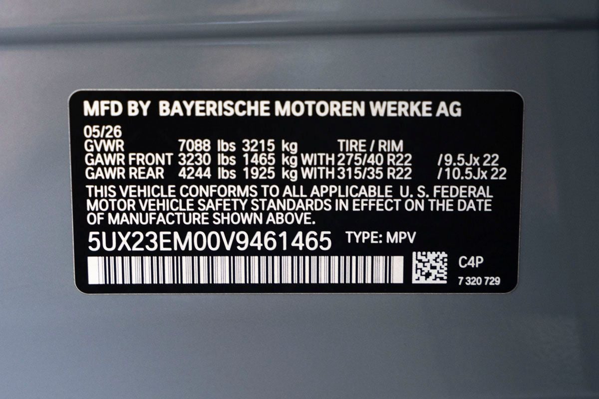 2027 BMW X7 xDrive40i