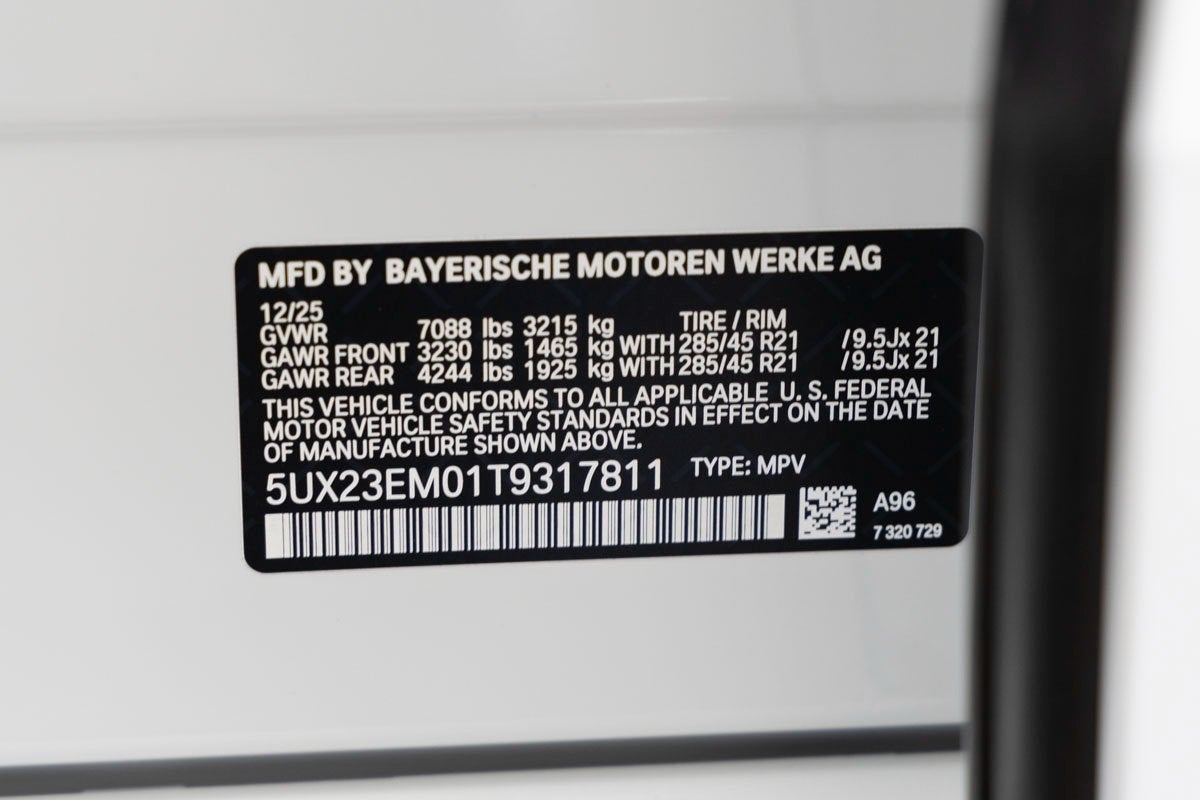 2026 BMW X7 xDrive40i