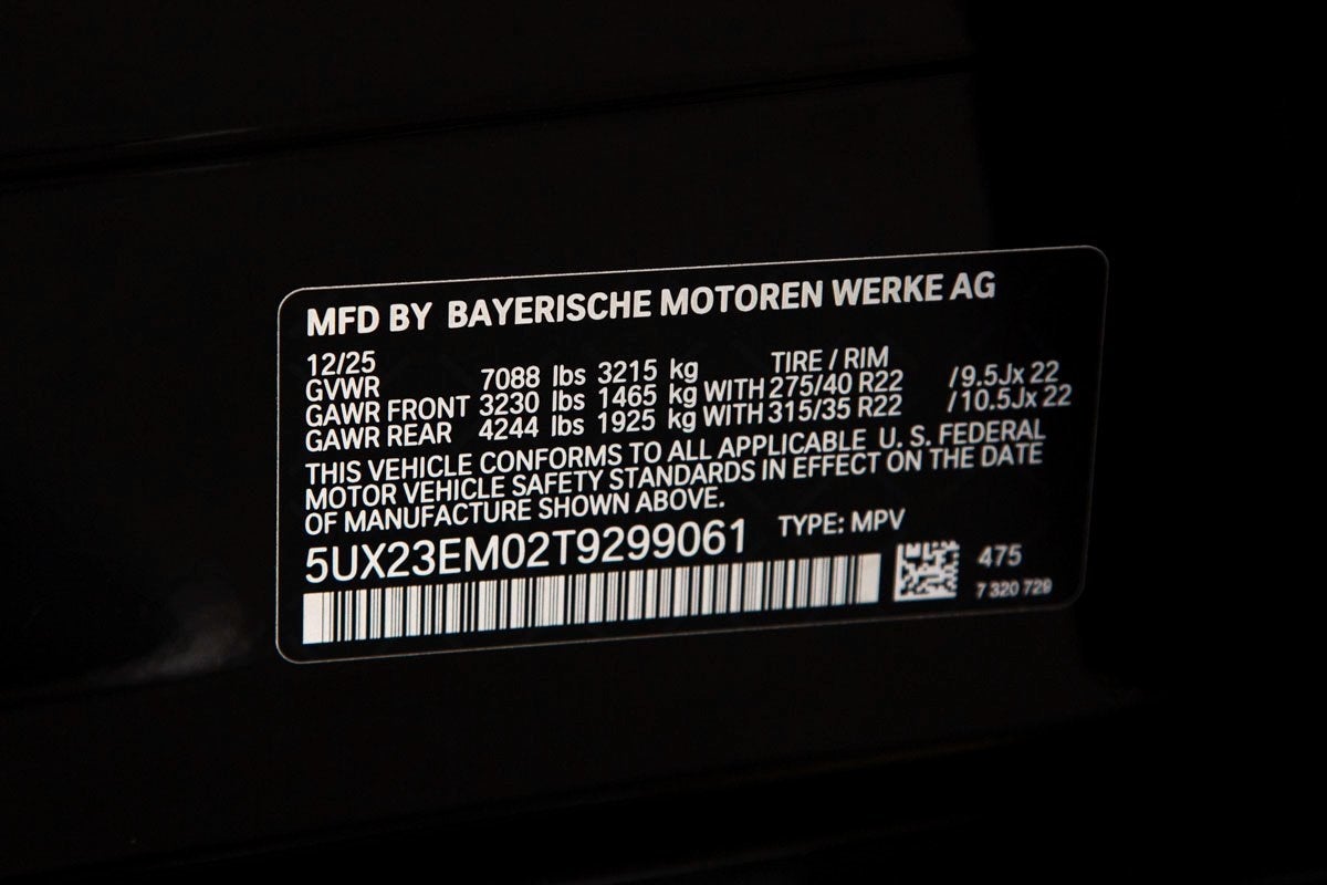 2026 BMW X7 xDrive40i