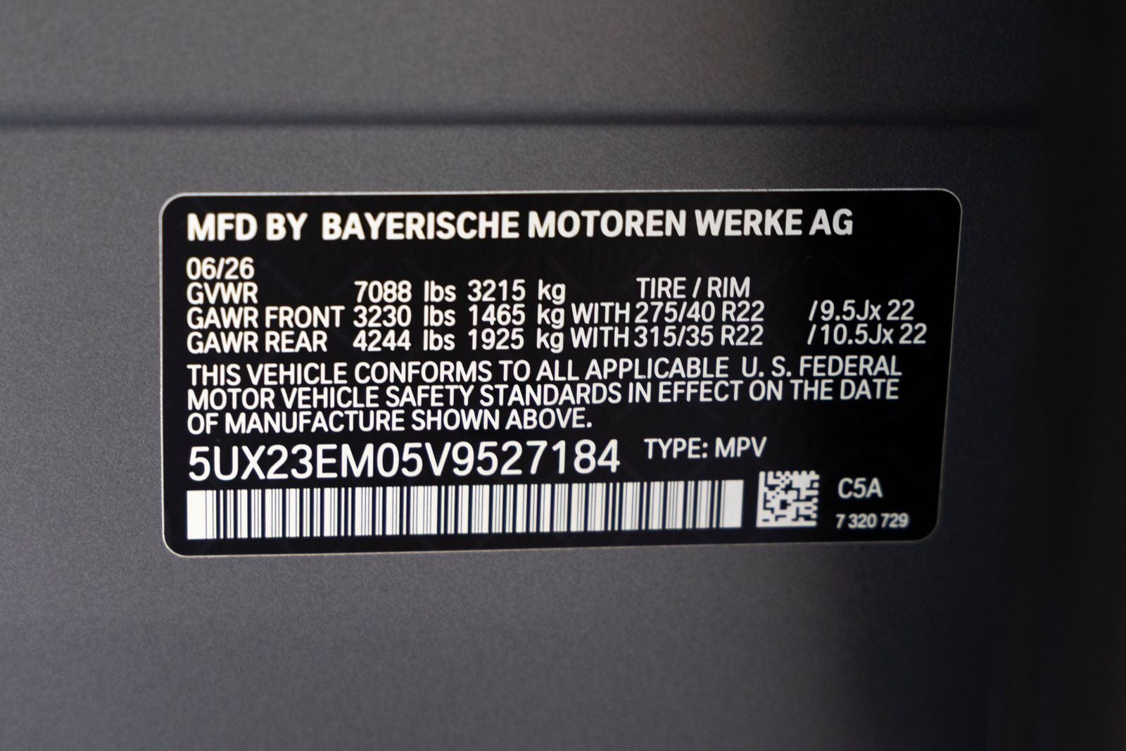 2027 BMW X7 xDrive40i