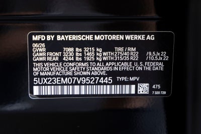 2027 BMW X7 xDrive40i