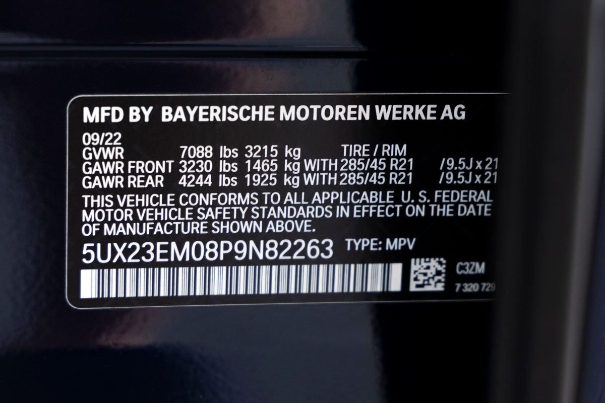 2023 BMW X7 xDrive40i