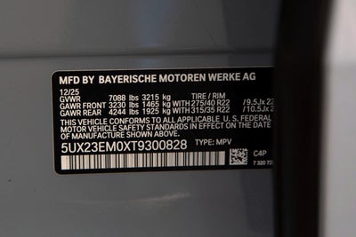 2026 BMW X7 xDrive40i