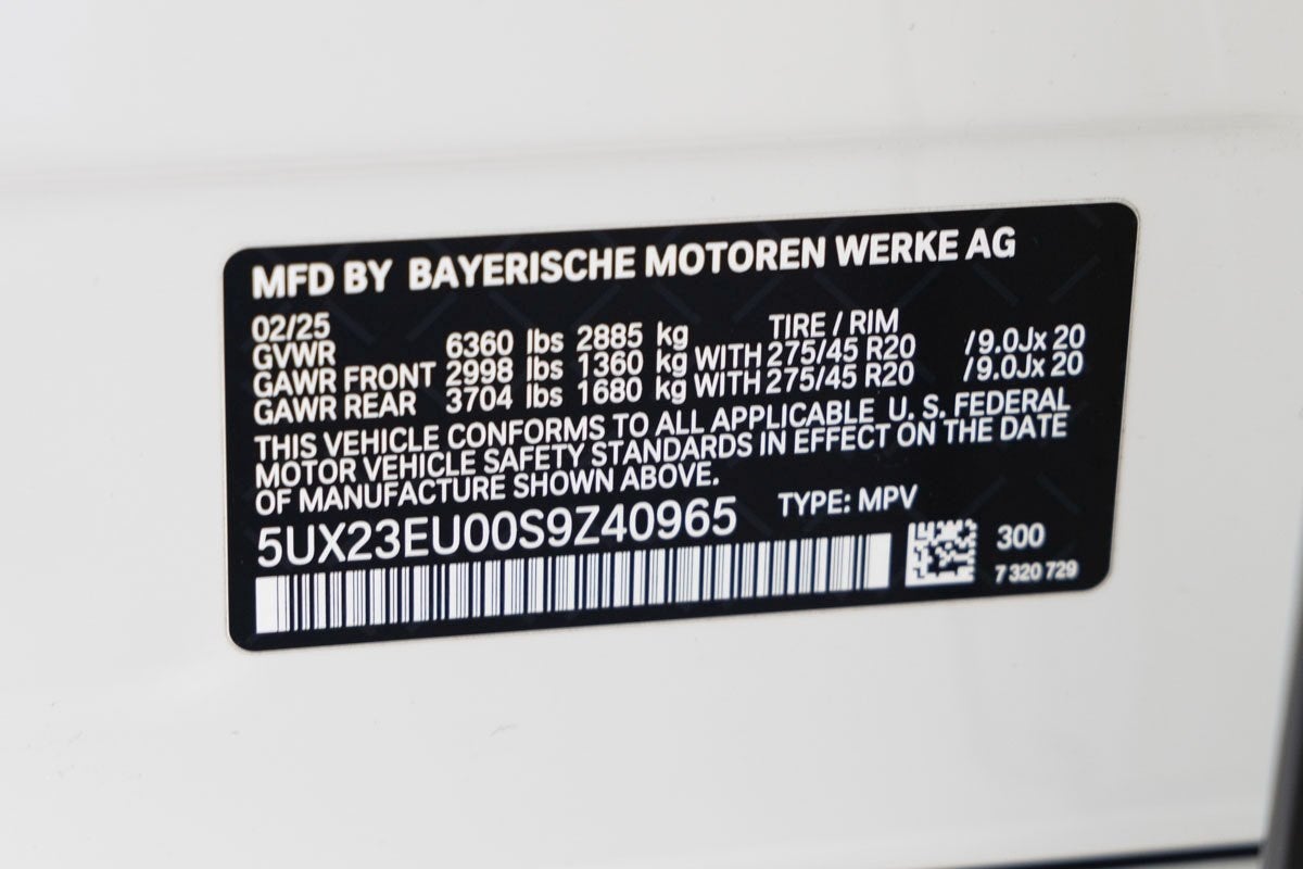 2025 BMW X5 xDrive40i