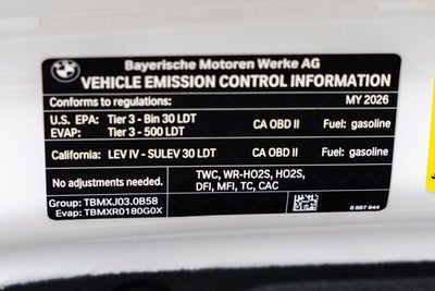 2026 BMW X5 xDrive40i