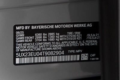 2026 BMW X5 xDrive40i