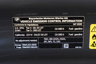 2026 BMW X5 xDrive40i