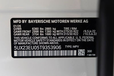 2026 BMW X5 xDrive40i