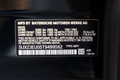 2026 BMW X5 xDrive40i