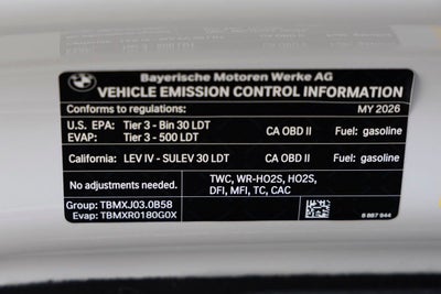 2026 BMW X5 xDrive40i