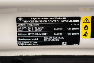 2026 BMW X5 xDrive40i