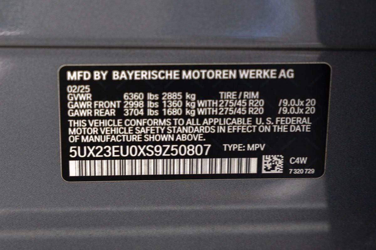 2025 BMW X5 xDrive40i