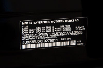 2026 BMW X5 xDrive40i