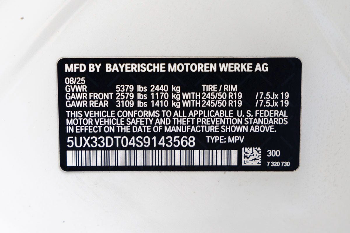 2025 BMW X4 xDrive xDrive30i