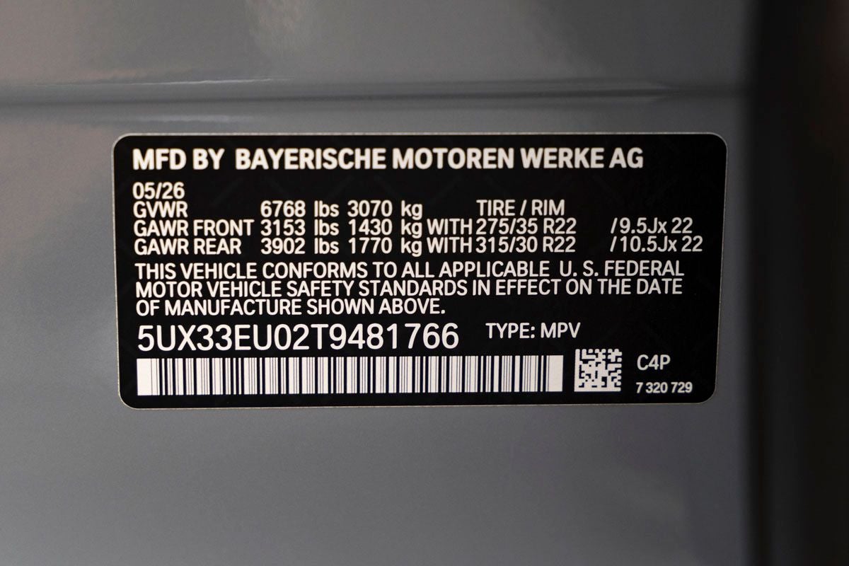 2026 BMW X5 M60i