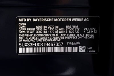 2026 BMW X5 M60i