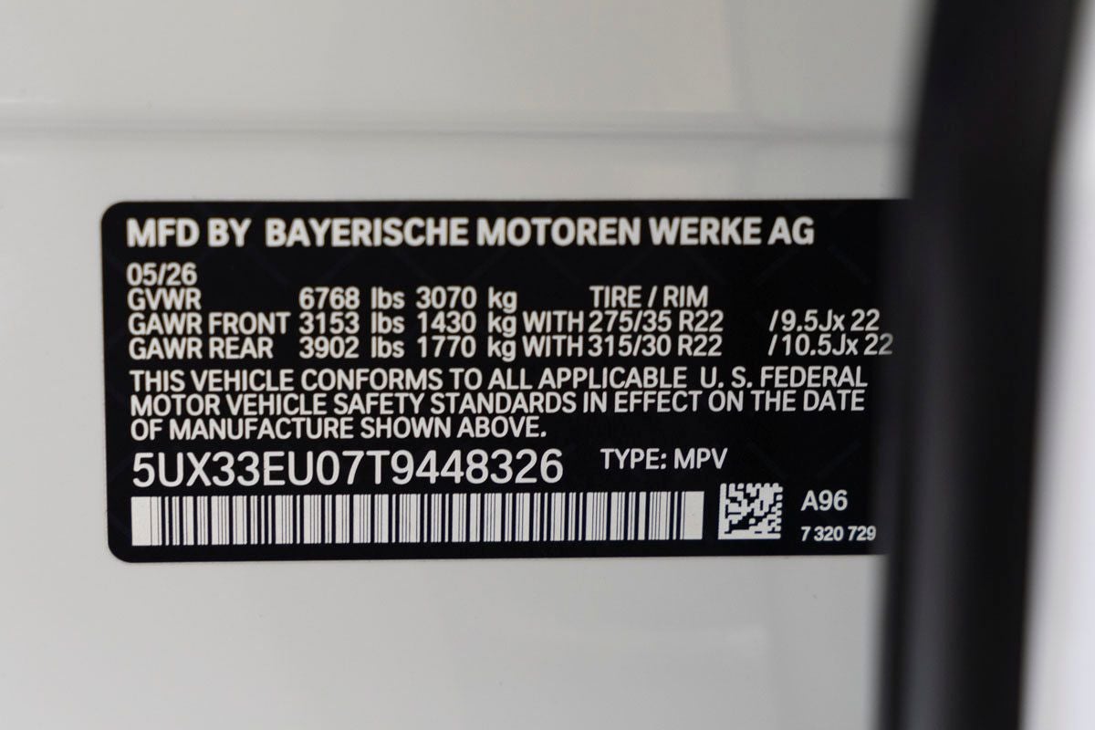 2026 BMW X5 M60i