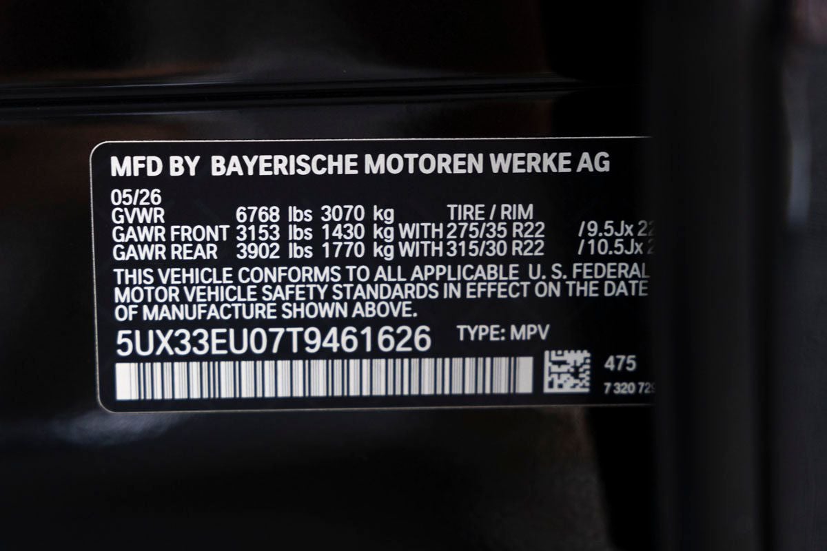 2026 BMW X5 M60i