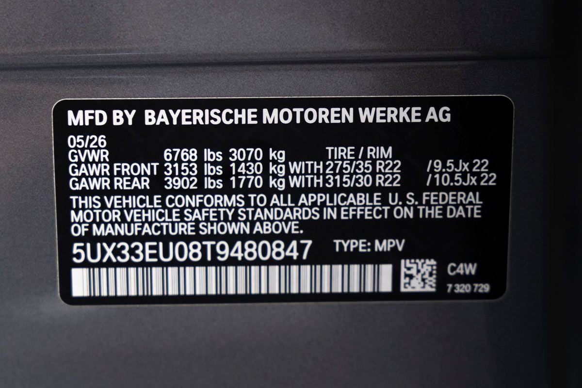 2026 BMW X5 M60i