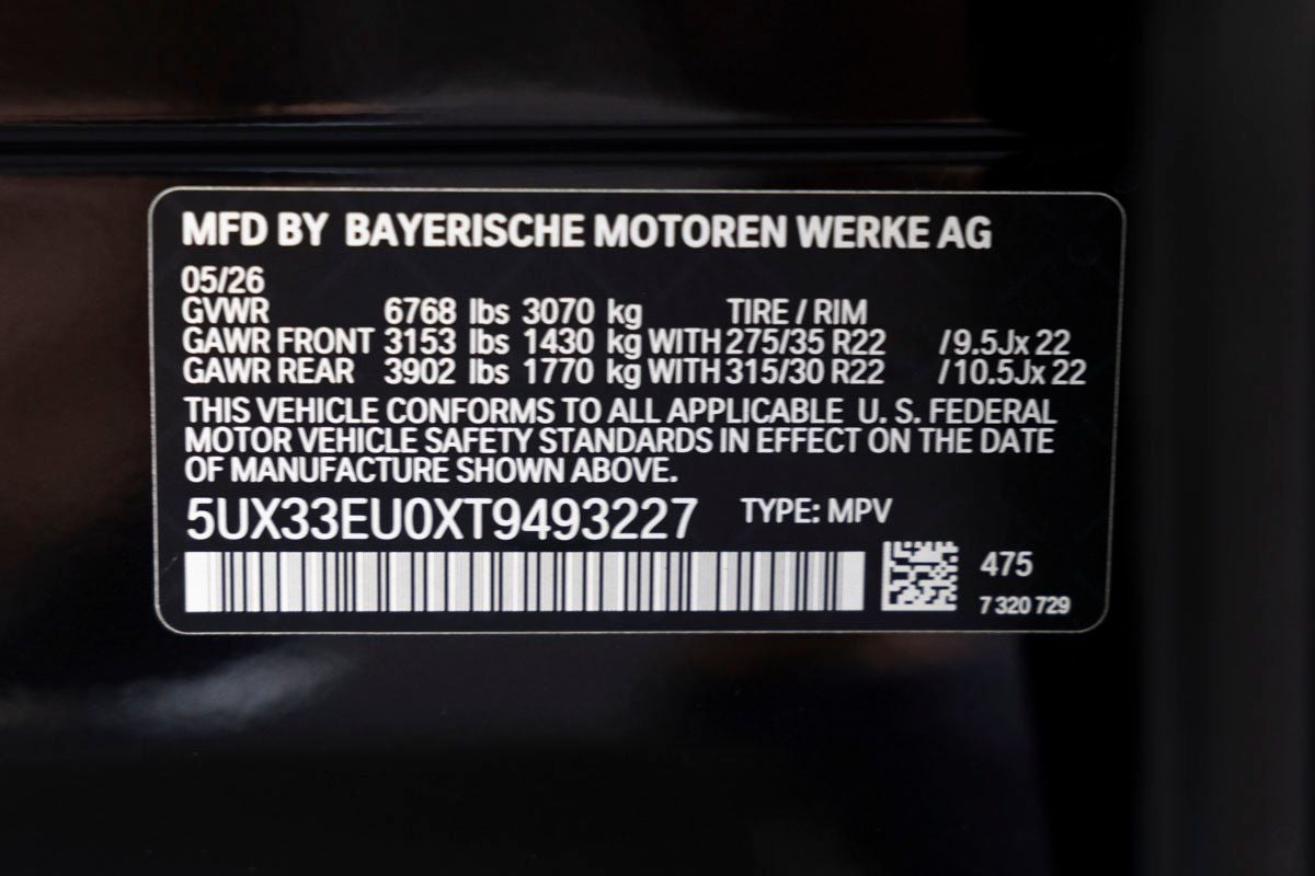 2026 BMW X5 M60i