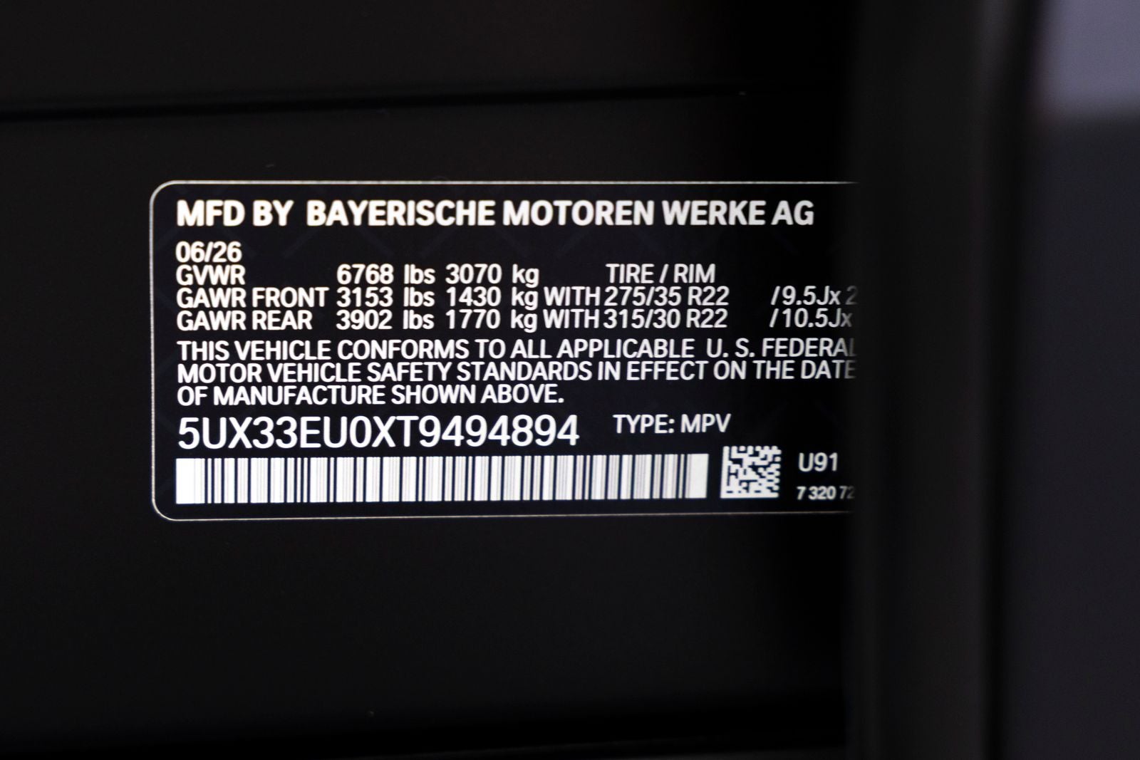 2026 BMW X5 M60i
