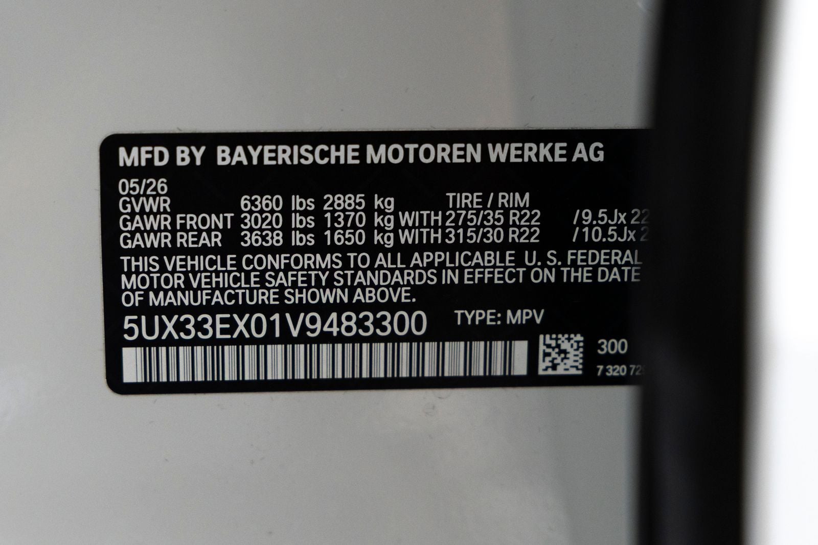 2027 BMW X6 xDrive40i