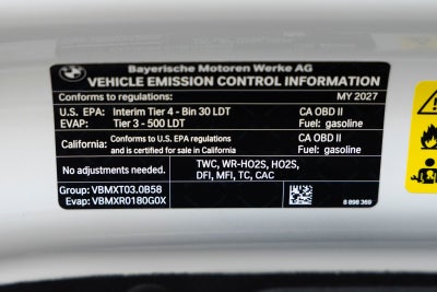 2027 BMW X6 xDrive40i