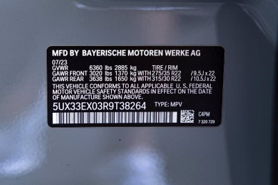 2024 BMW X6 xDrive40i