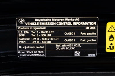 2025 BMW X6 xDrive40i
