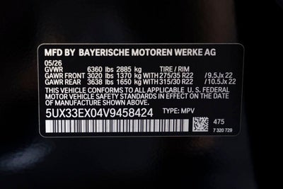 2027 BMW X6 xDrive40i