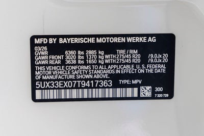 2026 BMW X6 xDrive40i