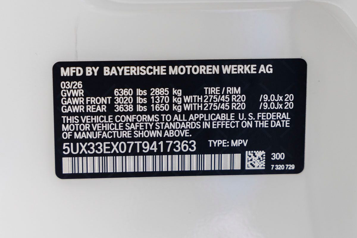 2026 BMW X6 xDrive40i