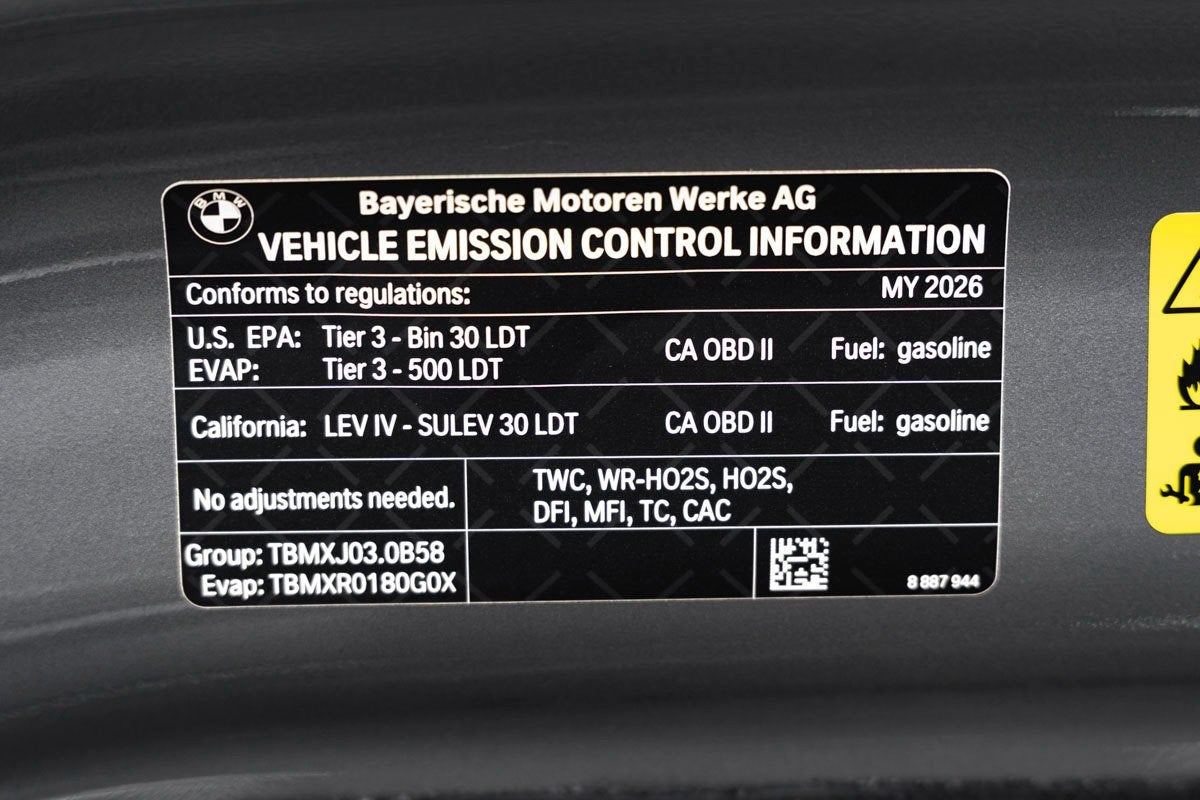 2026 BMW X6 xDrive40i