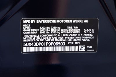 2023 BMW X3 sDrive30i