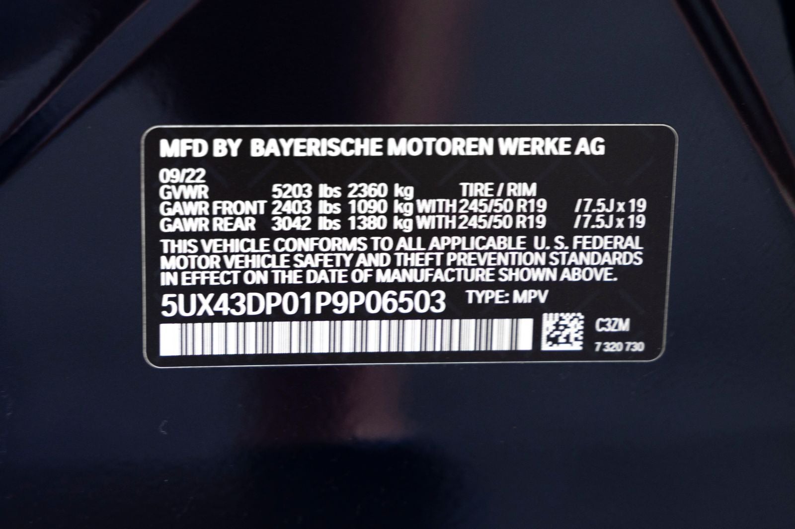 2023 BMW X3 sDrive30i