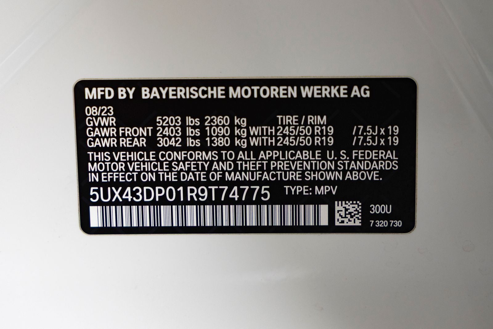2024 BMW X3 sDrive30i