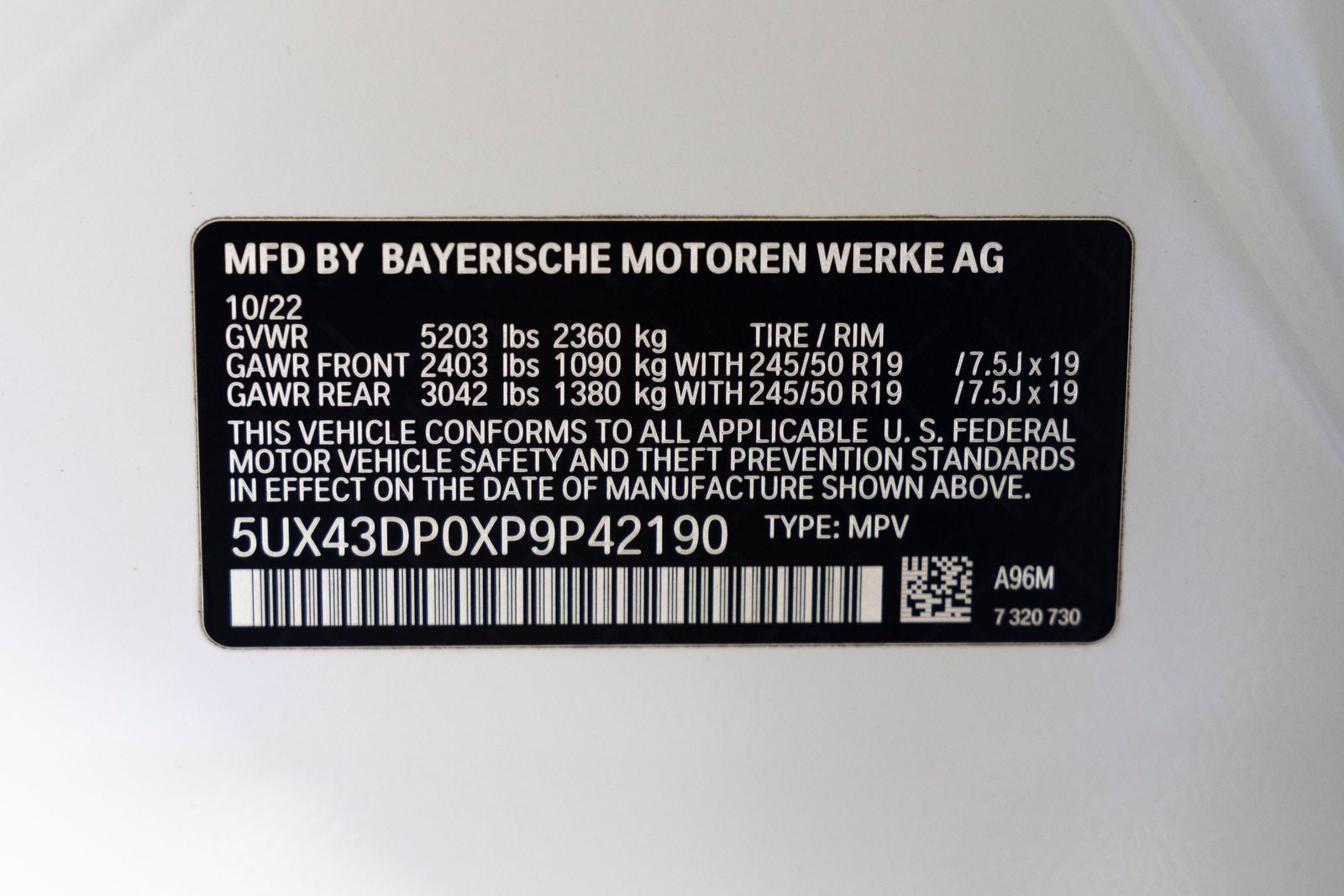 2023 BMW X3 sDrive30i